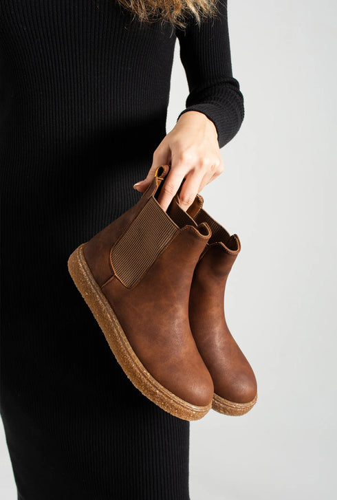 Tan Short Boots